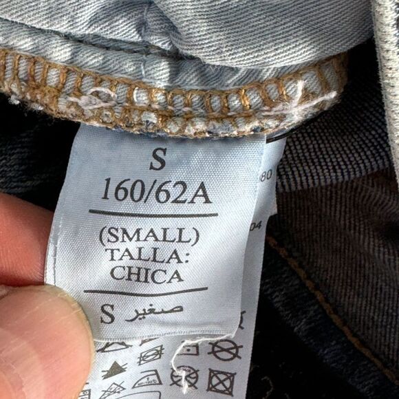 All Saints Miller Frayed Hem Distressed Skinny Jeans Sz S (US 6) - Picture 7 of 8